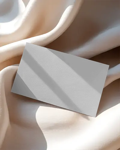 Premium Quality Customizable Business Card Mockup With Realistic Lighting And Shadows