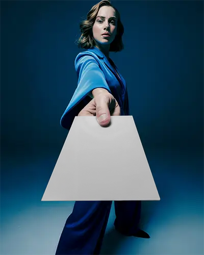 Professional Business Card Mockup Creative Presentation Blank Space For Custom Design Display