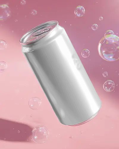 beverage-can-packaging-mockup-with-floating-bubbles-against-gradient-pink-studio-background