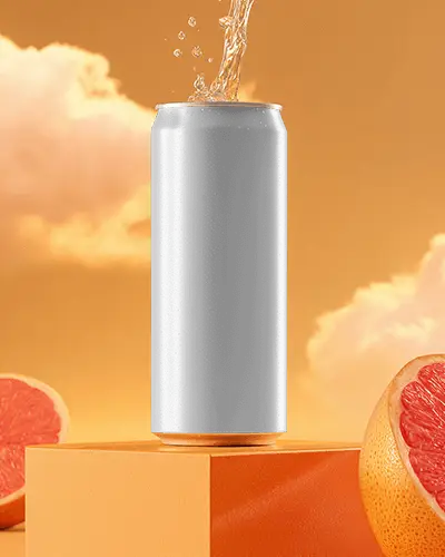 premium-beverage-can-mockup-showcasing-refreshing-splash-and-vibrant-fruit-details