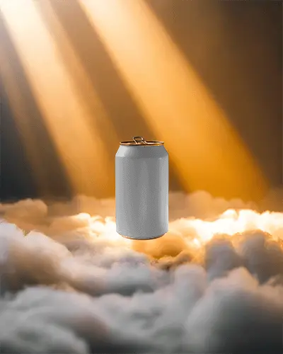 floating-beverage-can-mockup-on-clouds-with-spotlight-effect-for-branding