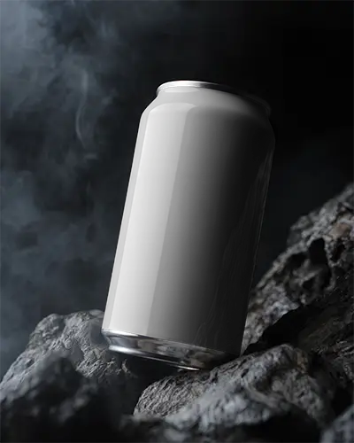 Premium Metal Can Mockup Suitable For Soft Drinks Energy Drinks Or Craft Beer Packaging Showcase