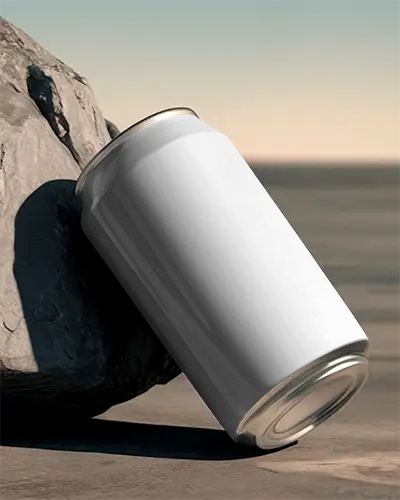 Premium Cylindrical Beverage Can Mockup For Designers And Advertisers To Customize