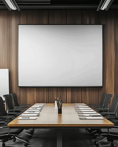 luxury-corporate-meeting-room-canvas-mockup-on-dark-wood-panel-wall-with-stationery-setup-075