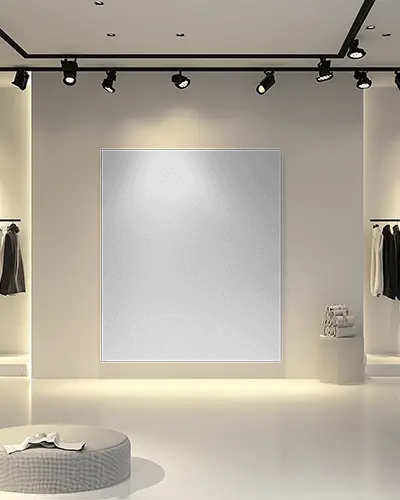 vertical-canvas-mockup-on-feature-wall-in-luxury-fashion-boutique-interior