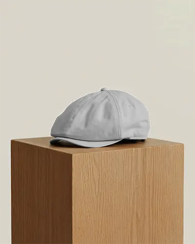 Stylish Vintage Inspired Flat Cap For Modern Casual Outfits With Soft Fabric Design