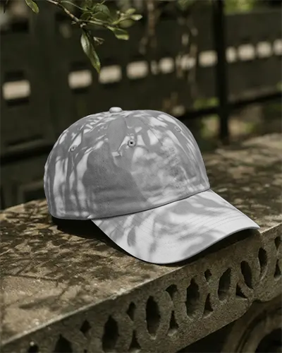 High Resolution Cap Mockup On Textured Surface For Easy Customization Branding Purposes