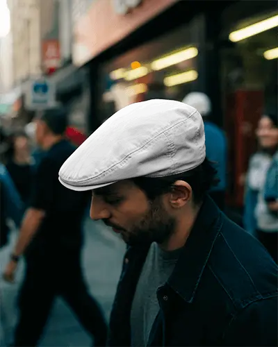 Classic Flat Cap Street Style Casual Outdoor Fashion Accessory For Men
