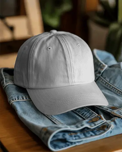 Classic Stylish Baseball Cap Mockup For Custom Logo Branding And Promotional Use Design