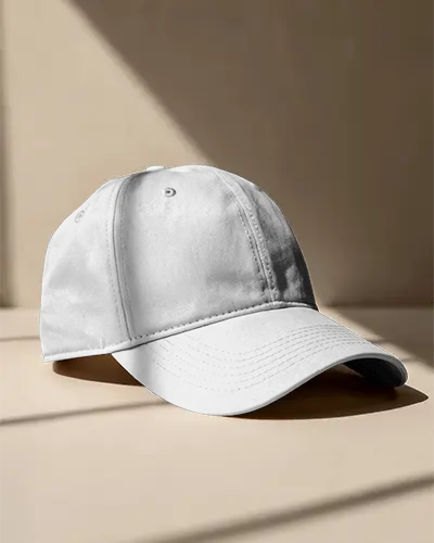 Sunlit Minimal Cap Mockup On Neutral Surface Soft Shadows Modern Clean Aesthetic Display