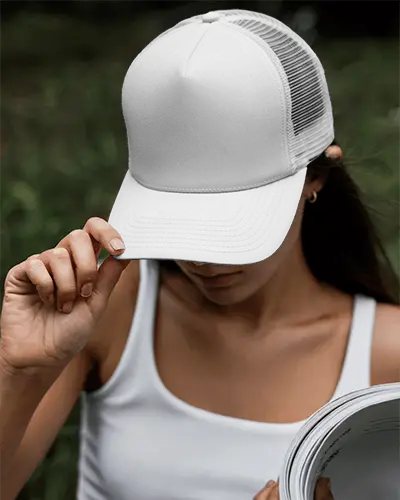 Premium Breathable Backmesh Cap Mockup For Outdoor Activities And Daily Casual Wear