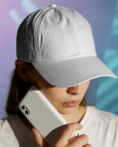 Premium Quality Cotton Baseball Cap And Sticker Mockup Ideal For Promotional Gifts Corporate Events