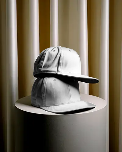 High Resolution Flat Brim Cap Mockup For Apparel Merchandise And Promotional Use