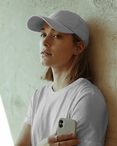 Premium Quality Cap Mockup Showcasing Minimalist Design For Custom Logo Printing