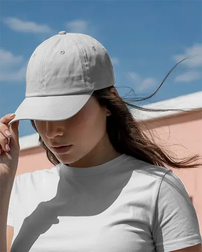 Stylish Casual Baseball Cap And Tshirt With Adjustable Strap For Comfort And Perfect Fit