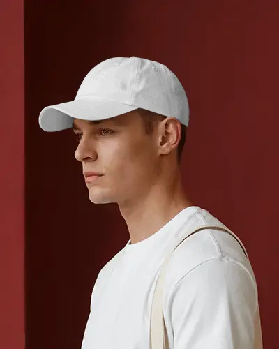 Sleek Urban Style Baseball Cap Mockup For Promotional Branding And Customization