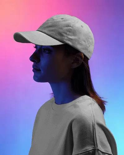 Sleek And Simple Baseball Cap Mockup For Custom Logo Printing And Promotional Gifts