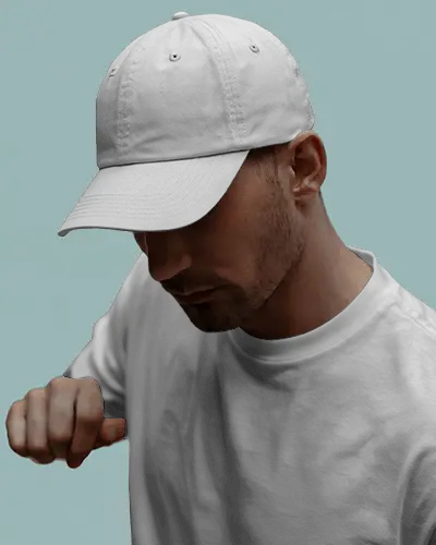 Modern Unisex Snapback Cap Mockup Perfect For Athletic Team And Corporate Merchandise