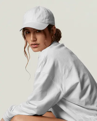 Sleek Minimalist Cap Mockup For Modern Streetwear Branded Accessories Fashion Stylish Casual