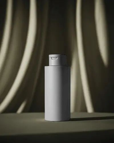 High Quality Matte Finish Cosmetic Bottle Mockup For Beauty Product Design Layout