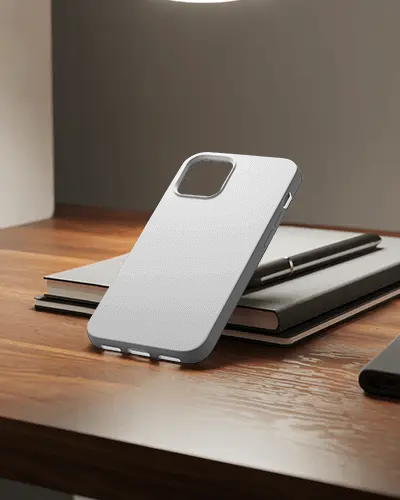 Sleek Slim Phone Cover Mockup For Modern Smartphone Accessory Showcase