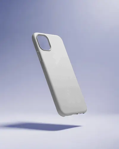 Lightweight Shockproof Mobile Cover Mockup Elegant Protection Accessory For Smartphones