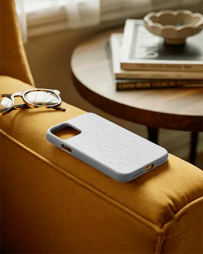 Realistic Lifestyle Phone Cover Mockup Display For Customizable Accessory Presentation