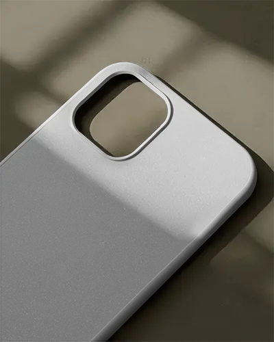 Premium Phone Cover Mockup Template With Smooth Rounded Edges For Modern Gadgets