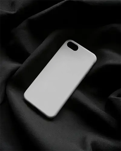 Premium Phone Case Mockup With Smooth Surface Ideal For Branding And Marketing Materials