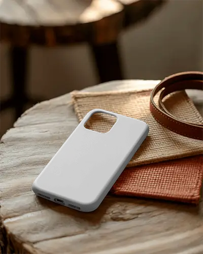 Premium Phone Protective Cover Mockup With Slim Design For Everyday Use And Durable Structure