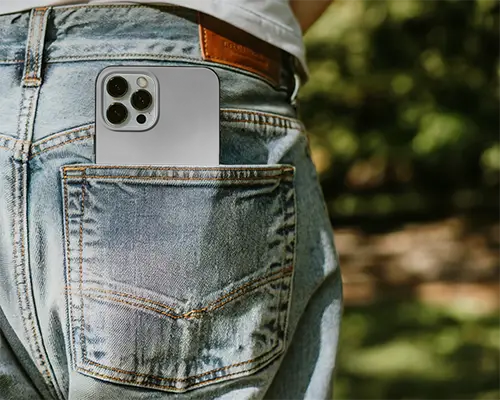 Phone Cover Mockup For Easy Pocket Fit Lightweight Durable Protective Accessory For Smart Devices