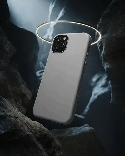 Premium Quality Mobile Phone Cover Mokcup With Precision Cutouts For Cameras And Accessory Port