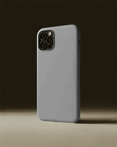 Phone Cover Mockup Showcasing Streamlined Design For Durable Device Guarding