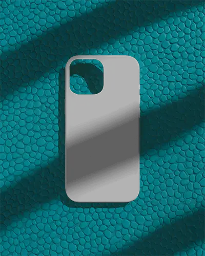 Sleek Smooth Phone Case Mockup With Precise Camera Cutout For Modern Device Protection Usage