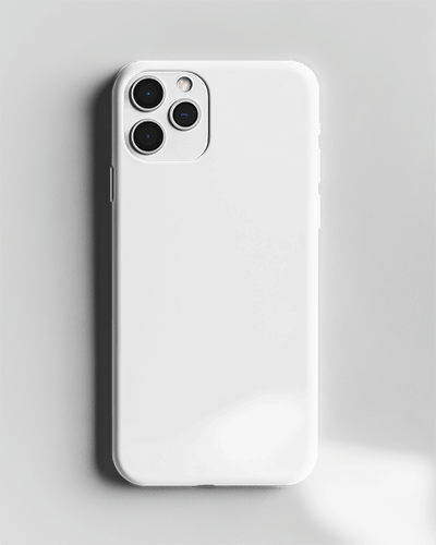 Minimalist Studio Phone Cover Mockup With Soft Shadows And Clean Lines 075