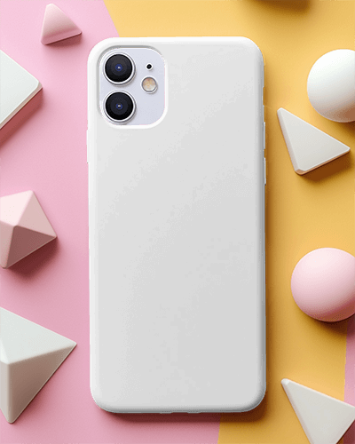 Warm Glow Phone Cover Mockup With Elegant Minimalist Design 082