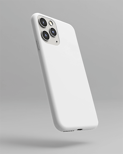 Modern Phone Cover Mockup On Neutral Grey Tone 093