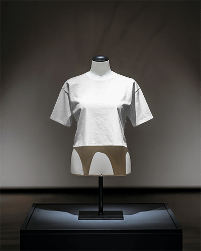 Statement Fashion Crop Top Mockup Premium Showcase With Sleek Streetwear Aesthetic