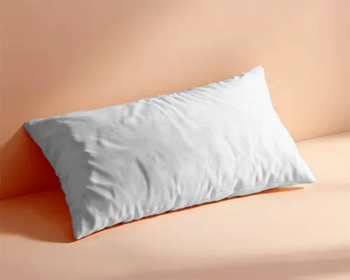 Long Soft Comfortable Decorative Cushion Mockup For Living Room Or Bedroom Usage Relaxation Haven