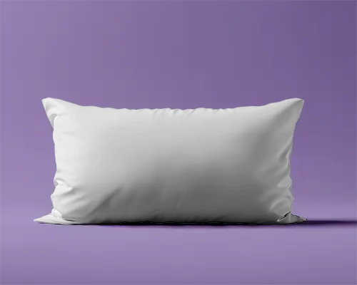 Fabric Textured Home Decor Cushion Mockup For Modern And Comfortable Living Space