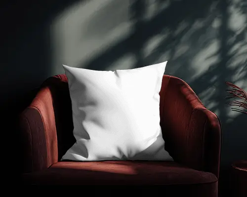 Luxurious Modern Cushion Mockup For Interior Decoration And Home Design