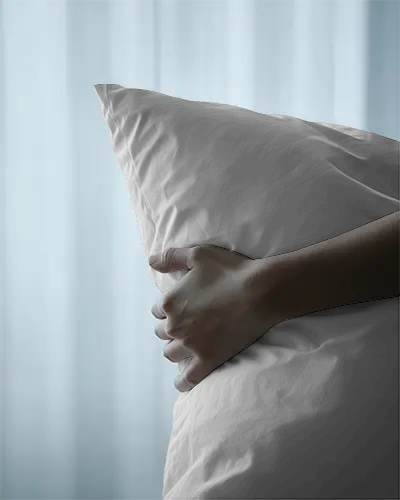 Realistic Cushion Mockup With Human Hand For Personalized Pillows And Textile Product