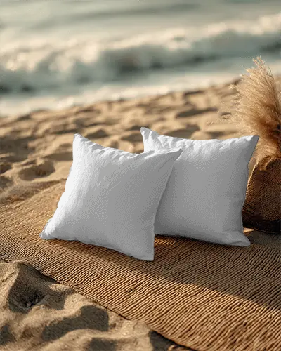 Elegant Minimalist Cushion Mockup For Decoration And Lifestyle Brand Promotions