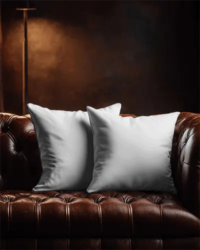 Elegant Luxury Cushion Mockup For Home Decor And Interior Design Pillow