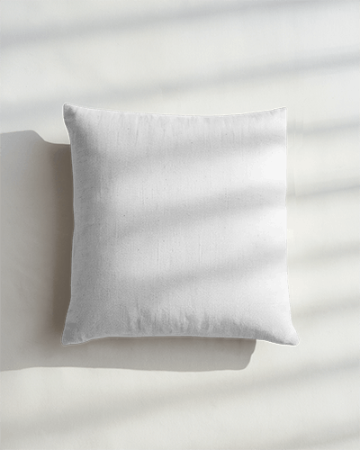 Sunlit Interior Cushion Mockup Soft Shadows On White Wall Minimal And Serene Atmosphere 018
