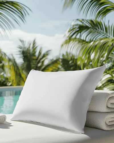 poolside-cushion-mockup-white-pillow-resting-on-lounger-with-towels-and-tropical-palm-background-044