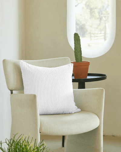 Modern Lounge Cushion Mockup On Chair