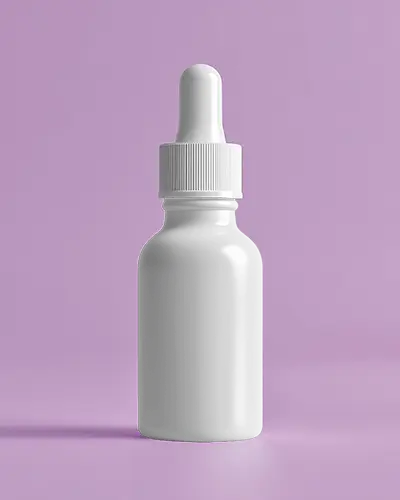 Premium Dropper Bottle Mockup For Essential Oils Serums And Cosmetic Packaging Design