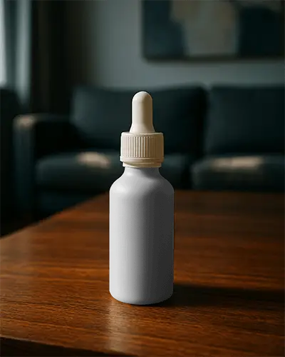 Premium Customizable Dropper Bottle Mockup For Essential Oils Serums And Skincare Products