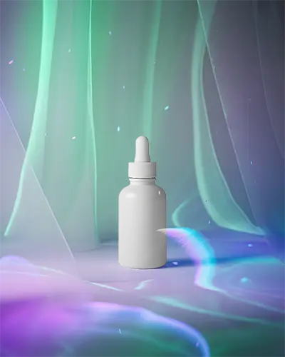 Professional Dropper Bottle Mockup Design For Skincare Serum Packaging And Branding Promotion